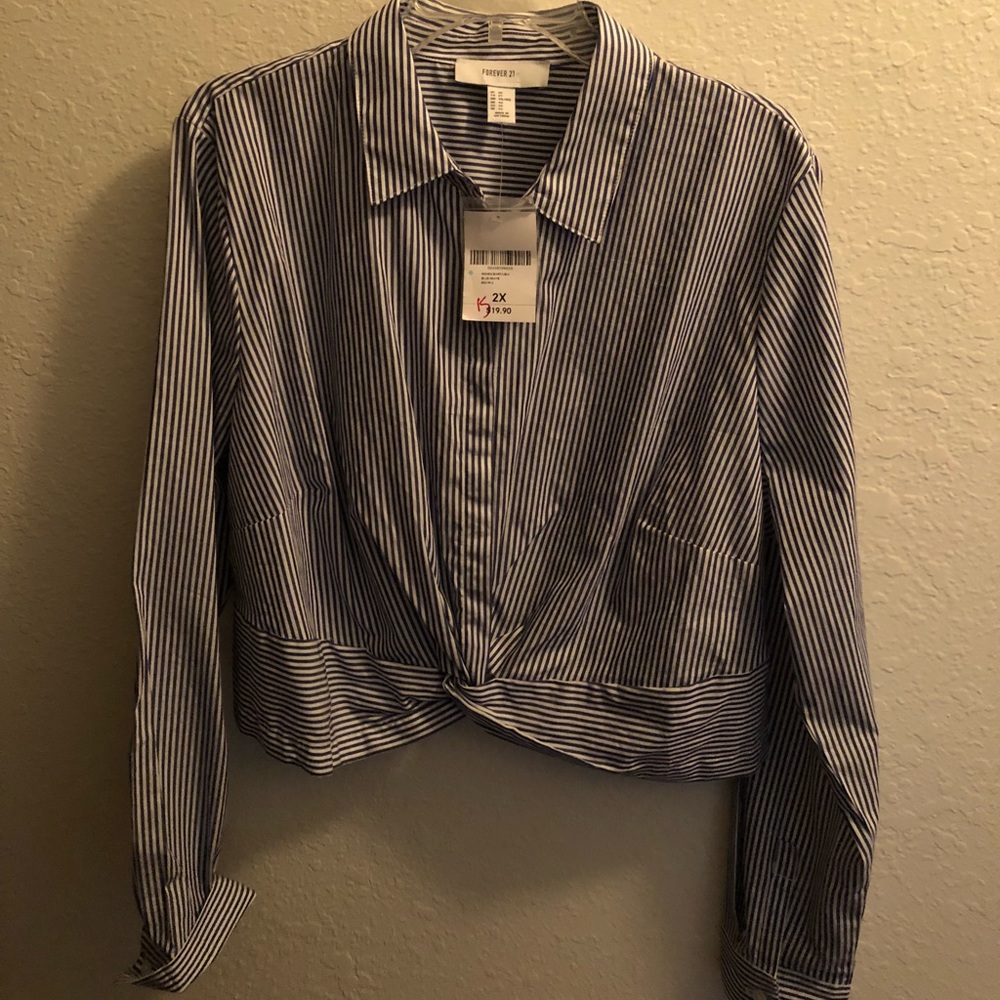 Forever21 LongSleeves Stripes